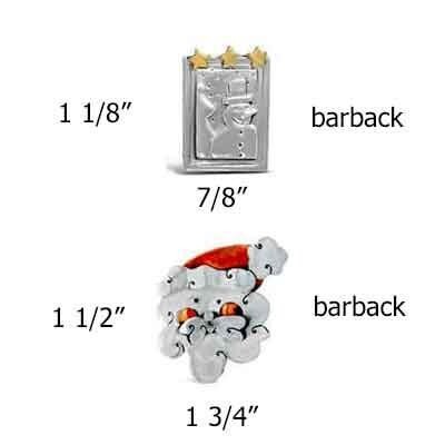 Far Fetched Jewelry Sterling Silver | Mixed Metal Christmas Pin Collection
