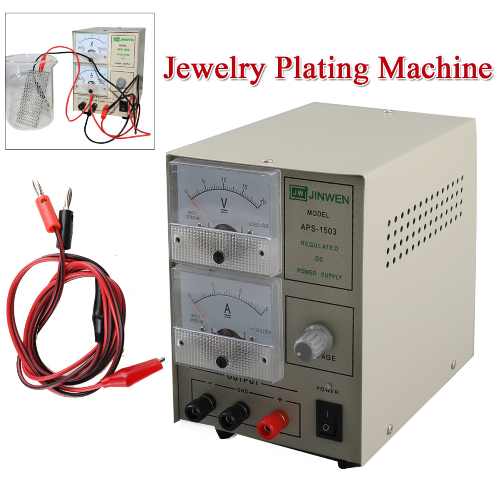 Gold Plating Machine Jewelry Plater Electroplating Kit Jewelry Plating Machine