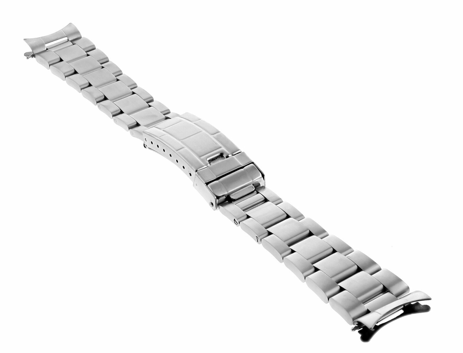 20MM OYSTER BAND FOR 40MM ROLEX EXPLORER II 2 16570 FIT FAT SPRING BAR FLIP LOCK