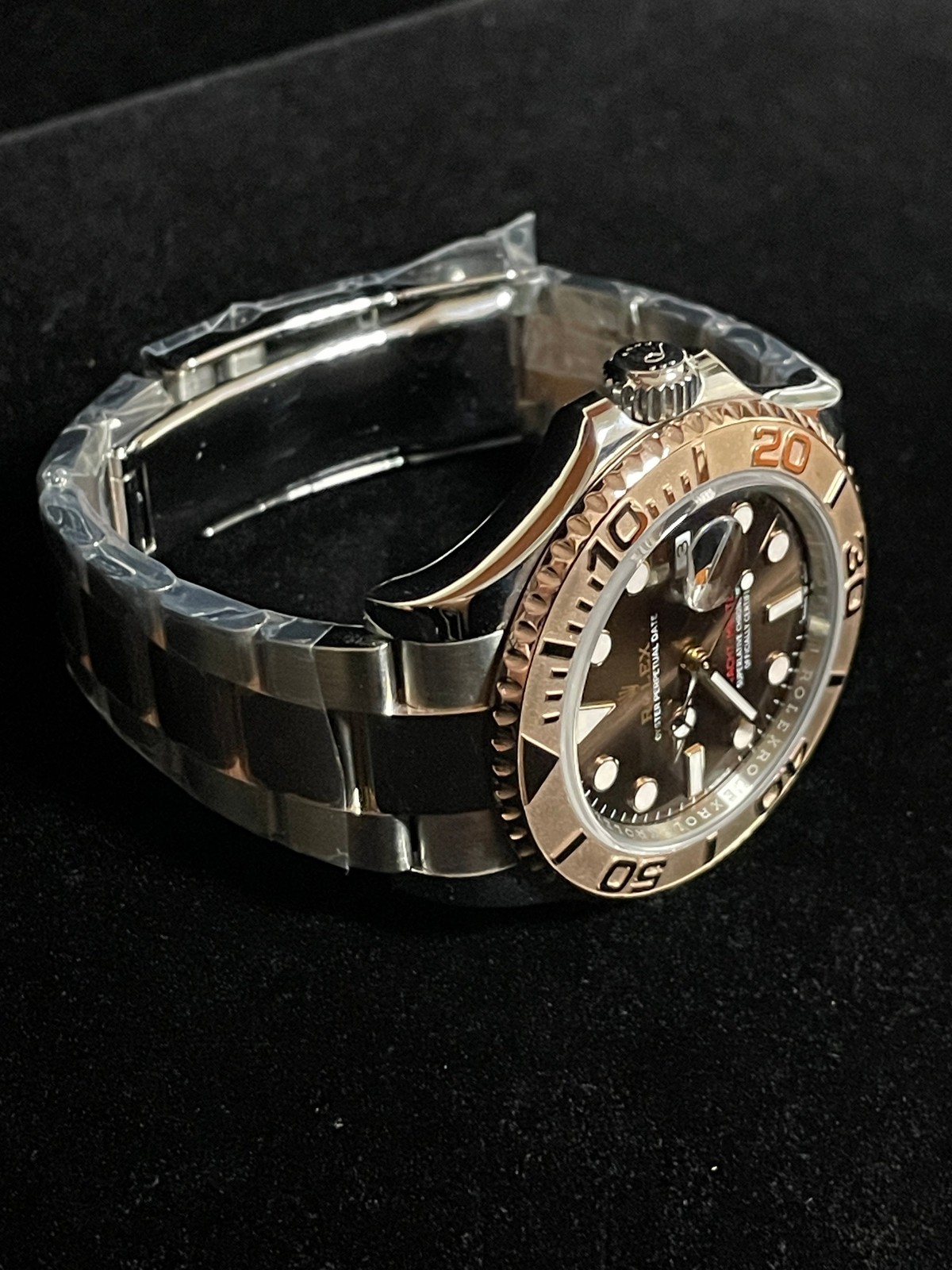2024 Rolex Yacht-Master 126621 Chocolate Brown Dial TT 18kt RG Oyster Rose 40mm