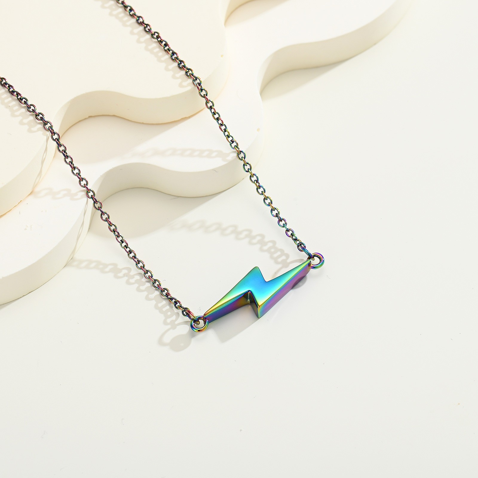 Lightning Urn Halsketten für Asche Lightning Bolt Kremationsschmuck für Asche