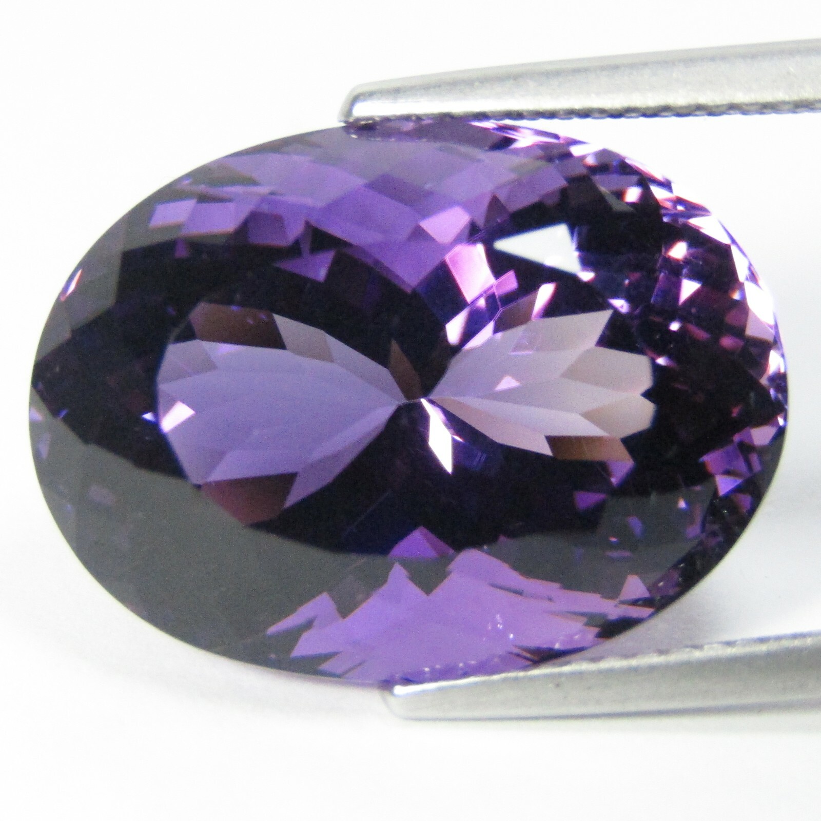 18.60Cts Genuine Natural Amethyst Oval Shape Collection Loose Gemstone Ref VDO