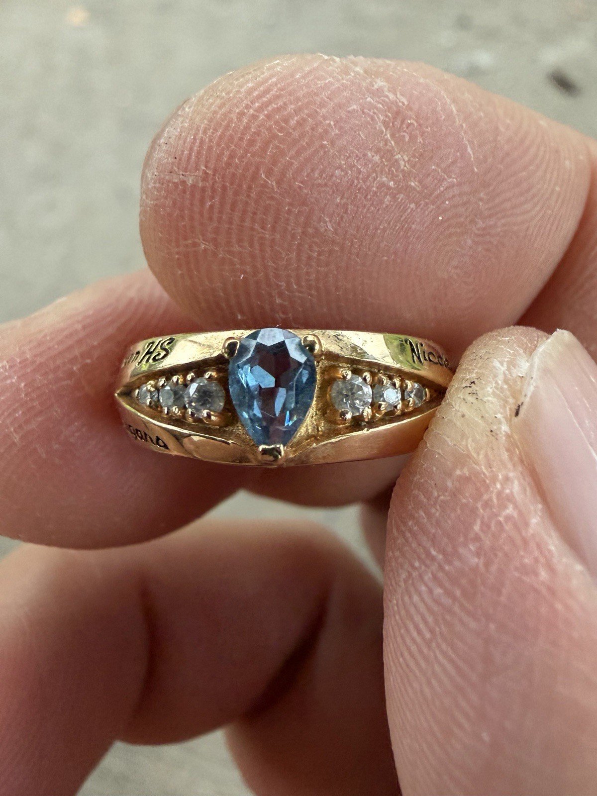 Johnson High School Class Ring For Women