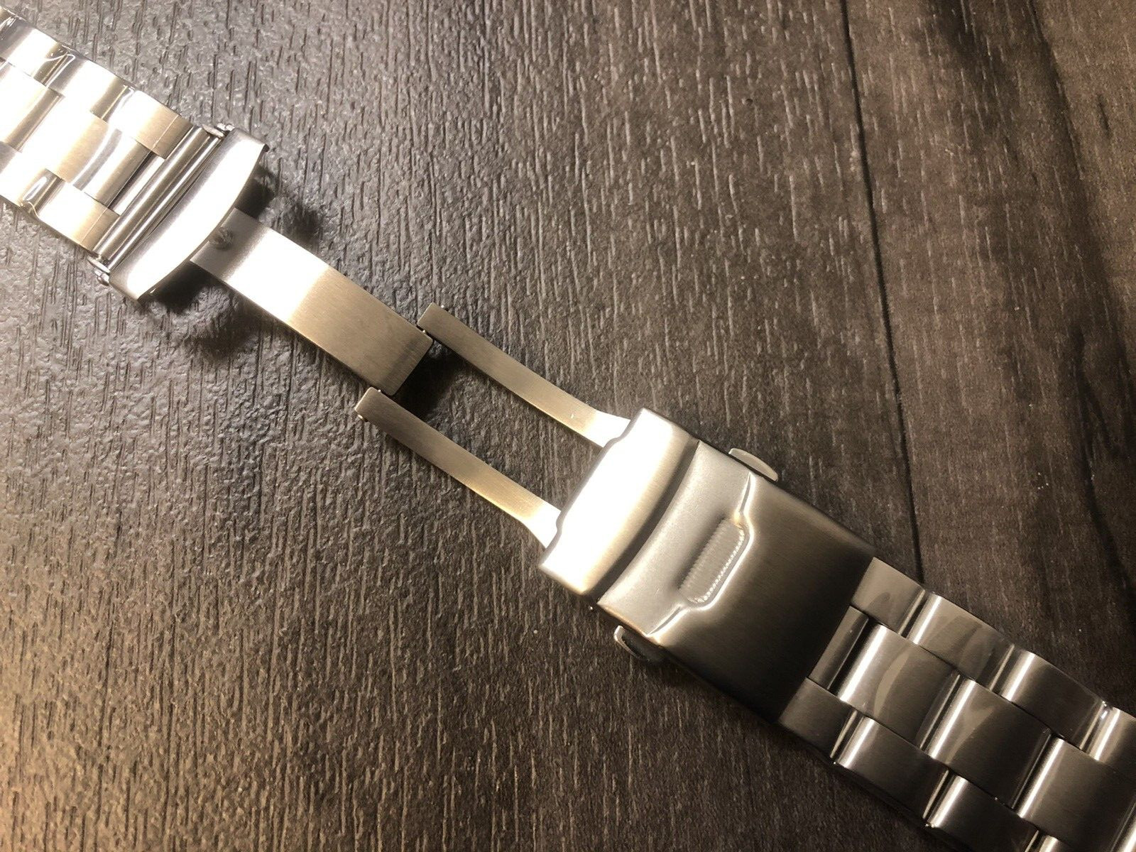 22mm oyster Stainless Steel Bracelet Watch Strap For seiko 7S26-0040 SKX031 033