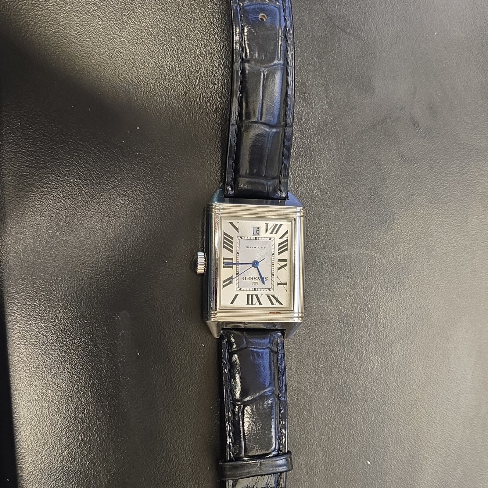 Skyseed Automatic Rectangular Men’s Watch 21 Jewels (Gulf War Veteran History)