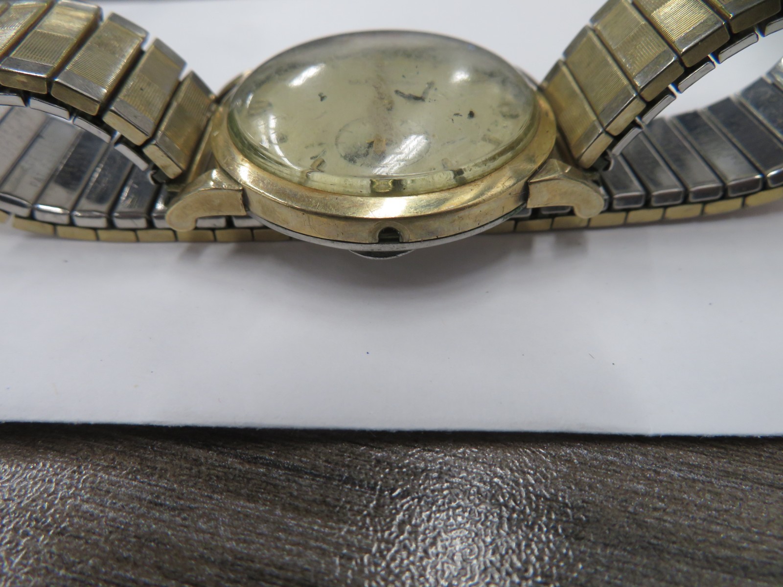 Vtg 1950s Lecoultre 17j Subdial K-480-CW 10K Gold Filled D&A PARTS & REPAIRS