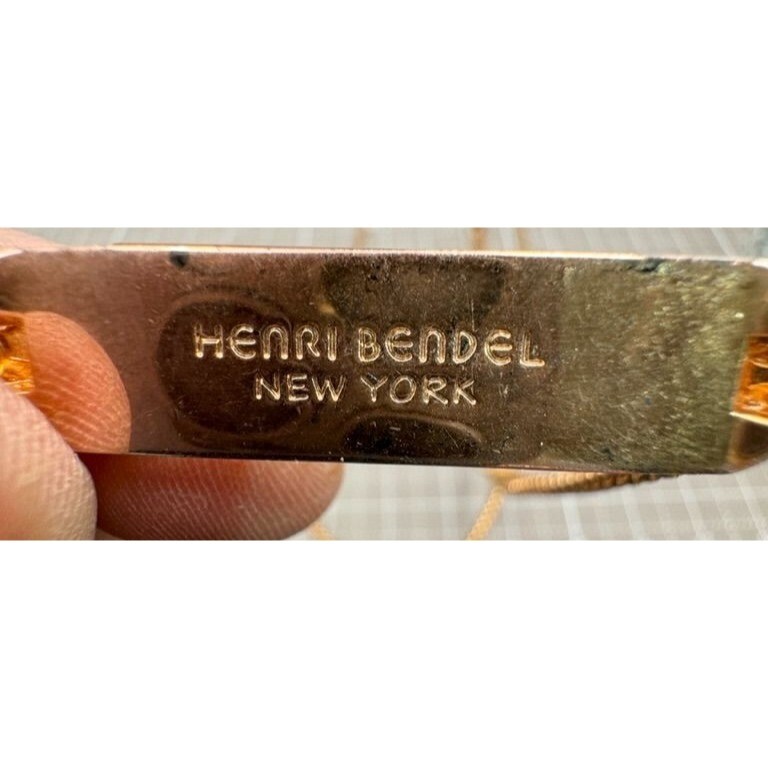 Henri Bendel of New York 52″ Rose Gold Tone Layering Necklace