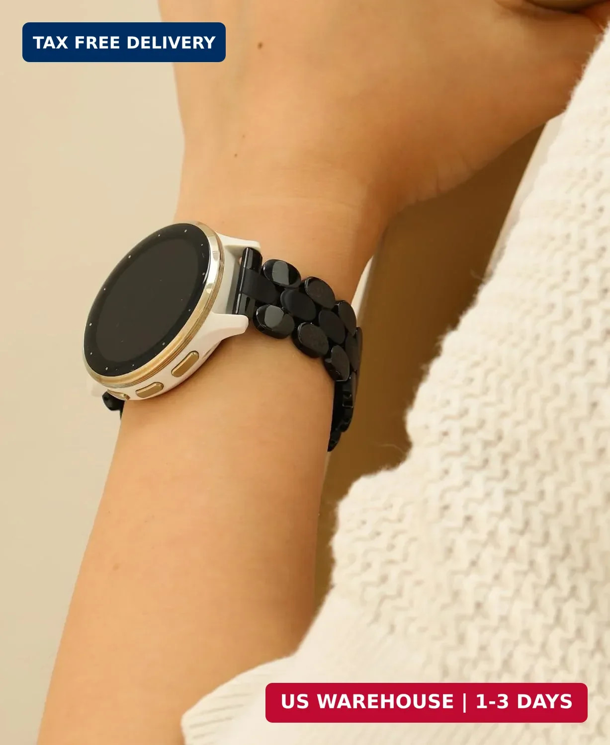 18mm Dressy Watch Bands for Garmin Venu 2s Venu 3s Venu 4 (41mm) Vivoactive 4s V