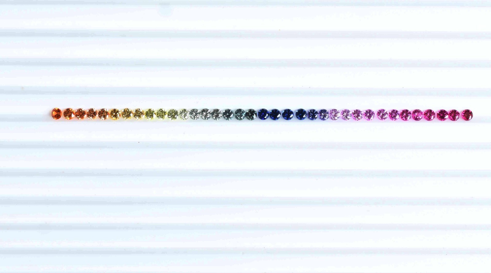 3.00 mm Natural Rainbow Sapphire Round Shape 36 pcs Stunning Loose Gemstone