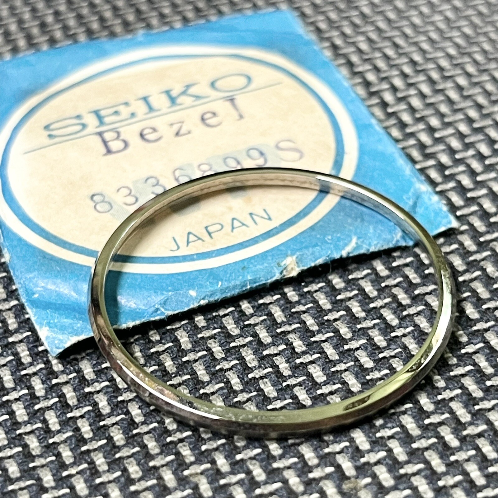 ORIGINAL NOS BEZEL FOR VINTAGE SEIKO5606 5606-7170 5619-7010 5619-7019 SS