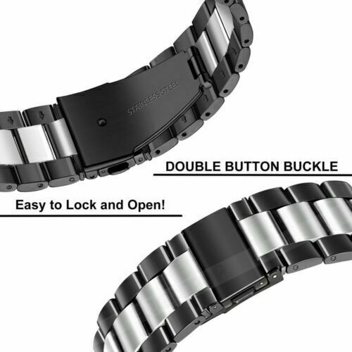 For Samsung Galaxy Watch 3 41mm 45mm Stainless Steel Strap Watch Band Wristband
