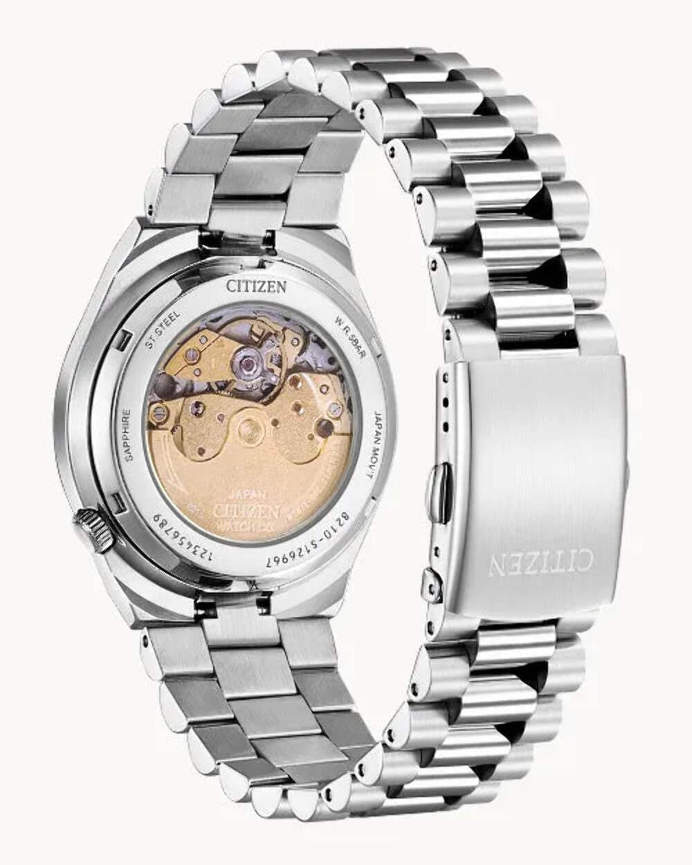 CITIZEN NJ0151-53W TSUYOSA AUTOMATIC BLUE MULTICOLOR DIAL MENS WATCH