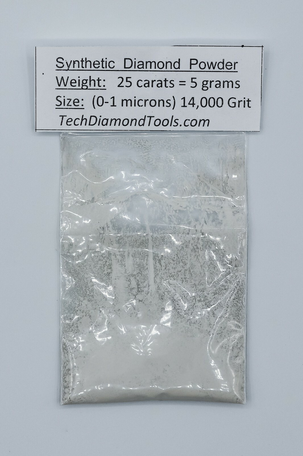 Polishing Lapping Diamond Powder 200.000 to 400 Grit Mesh Weight 25 Carat 5 Gram