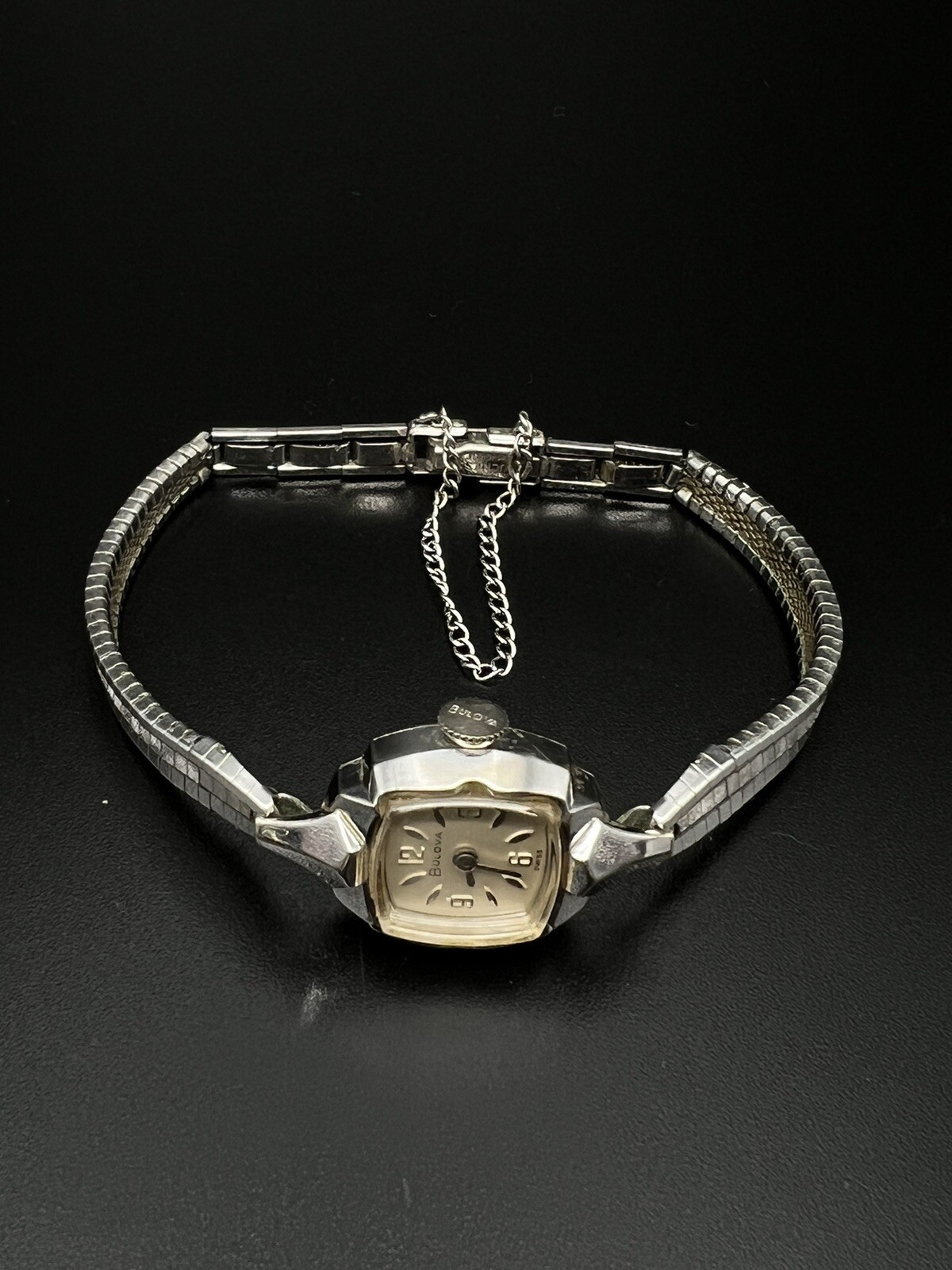 VINTAGE Bulova 10K Gold 6CL 17 Jewels L4 Ladies Watch Parts/Repair