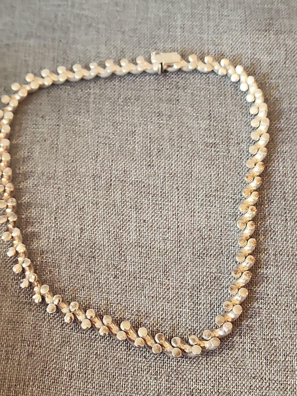 Vintage Italy Sterling San Marco necklace Chain 35 Grams Silver 925 Classic