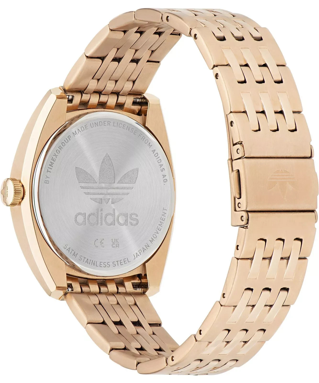 Adidas Men’s Edition One AOFH23009 Black Dial Rose Gold Watch 39mm Quartz NEW