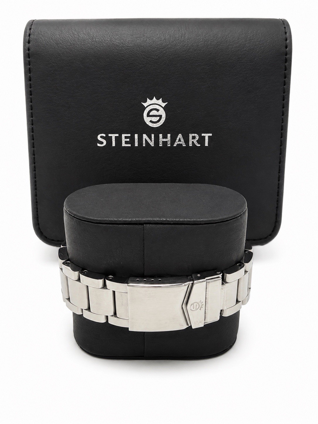 STEINHART OCEAN ONE 39MM Diver 300m Black DIal Automatic Fullset Watch Men