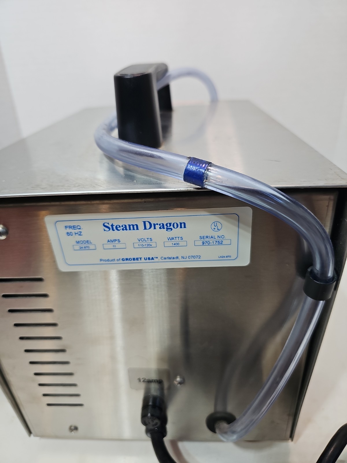 Silver Steam Dragon Portable Jewelry Cleaner Steamer Foot Pedal 90-125PSI 24.970