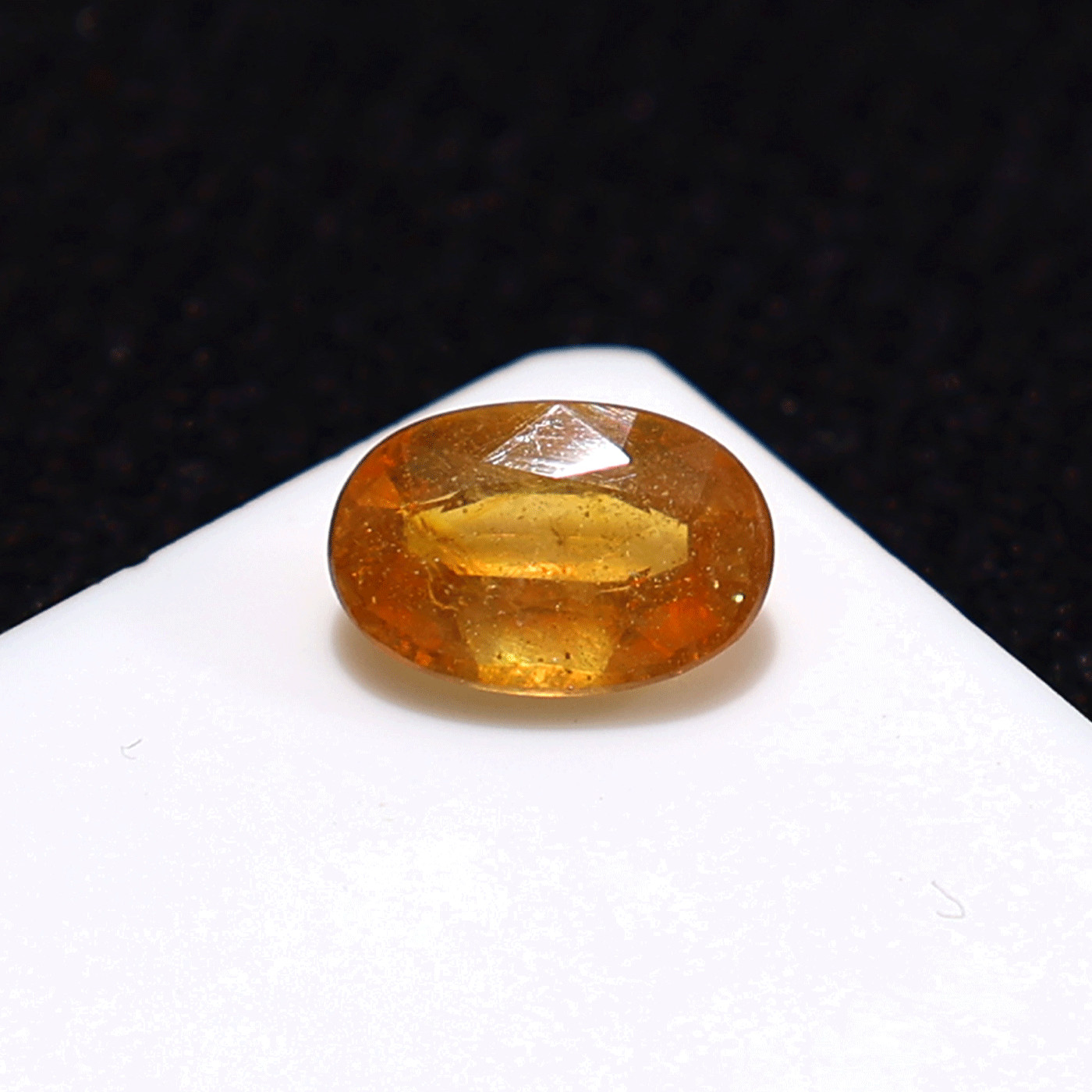 2.45 CT Natural Bangkok Sapphire ( Diffused ) 9mmx6mm Oval Faceted Cut Gemstone
