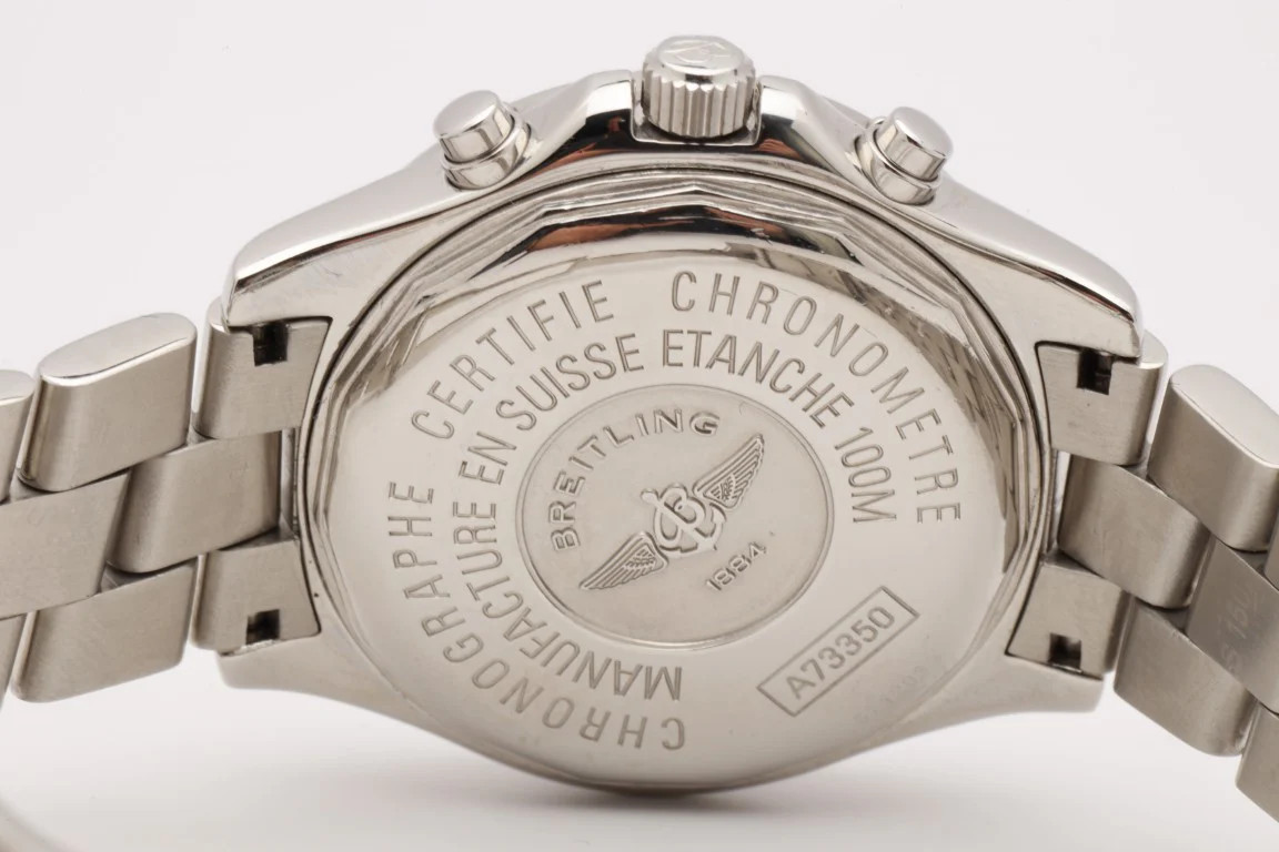 Breitling Colt Chronograph A73350 Stainless Steel 38mm Watch 2002