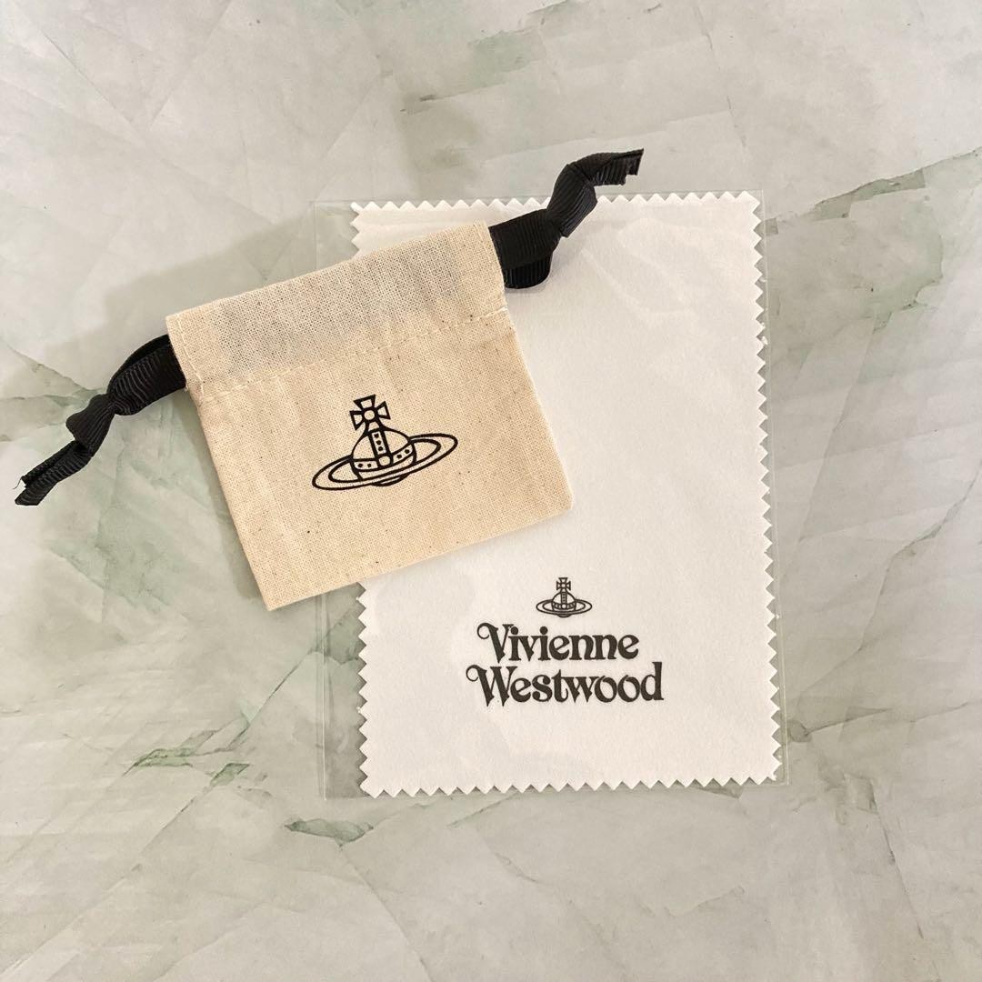 Vivienne Westwood Earrings Pierce Petite Orb Silver w/drawstring [E4321