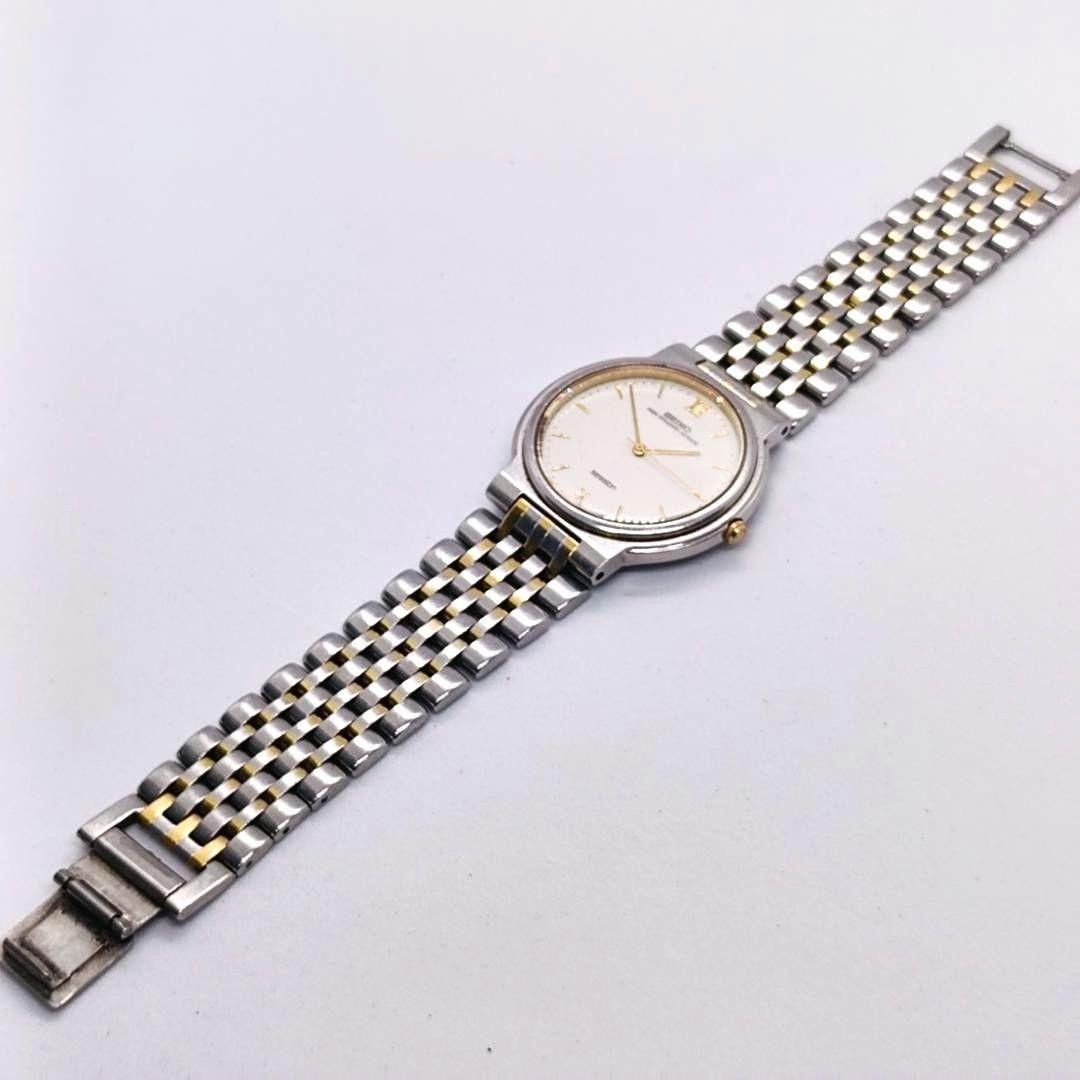 SEIKO 8N41 7010 session wristwatch quartz combination round working condition