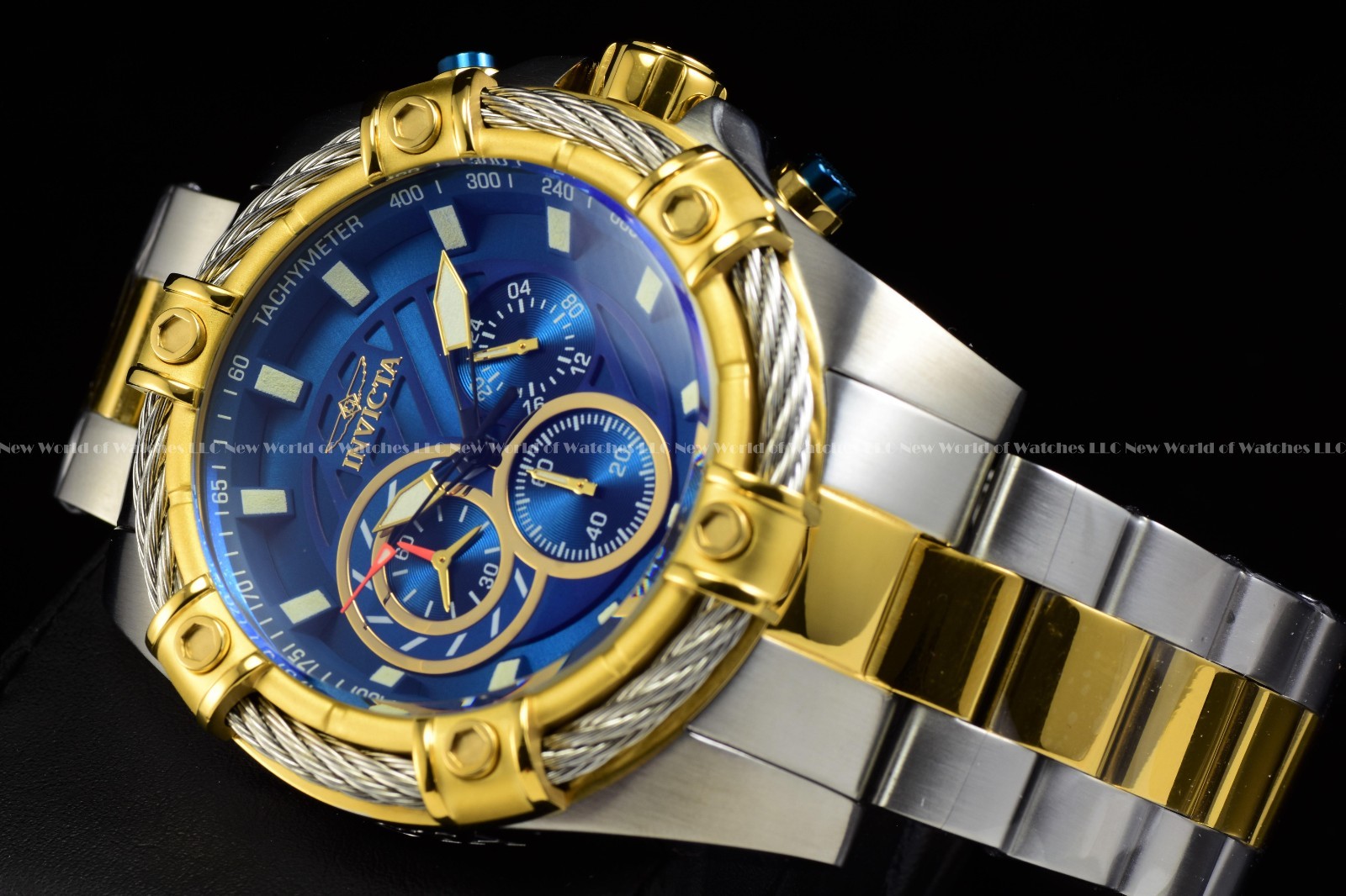 Citizen Men’s Promaster Eco-Drive Blue Chronograph Dial Quartz Watch CB5034-58L