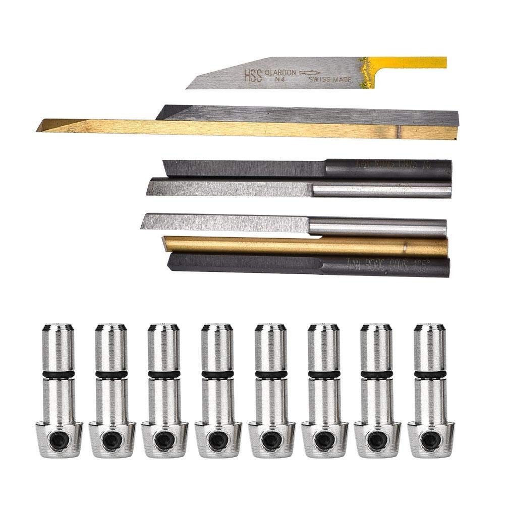 8 Piece Metal Cutting Bit Set for Jewelry Engraving Polishing Carving Bits
