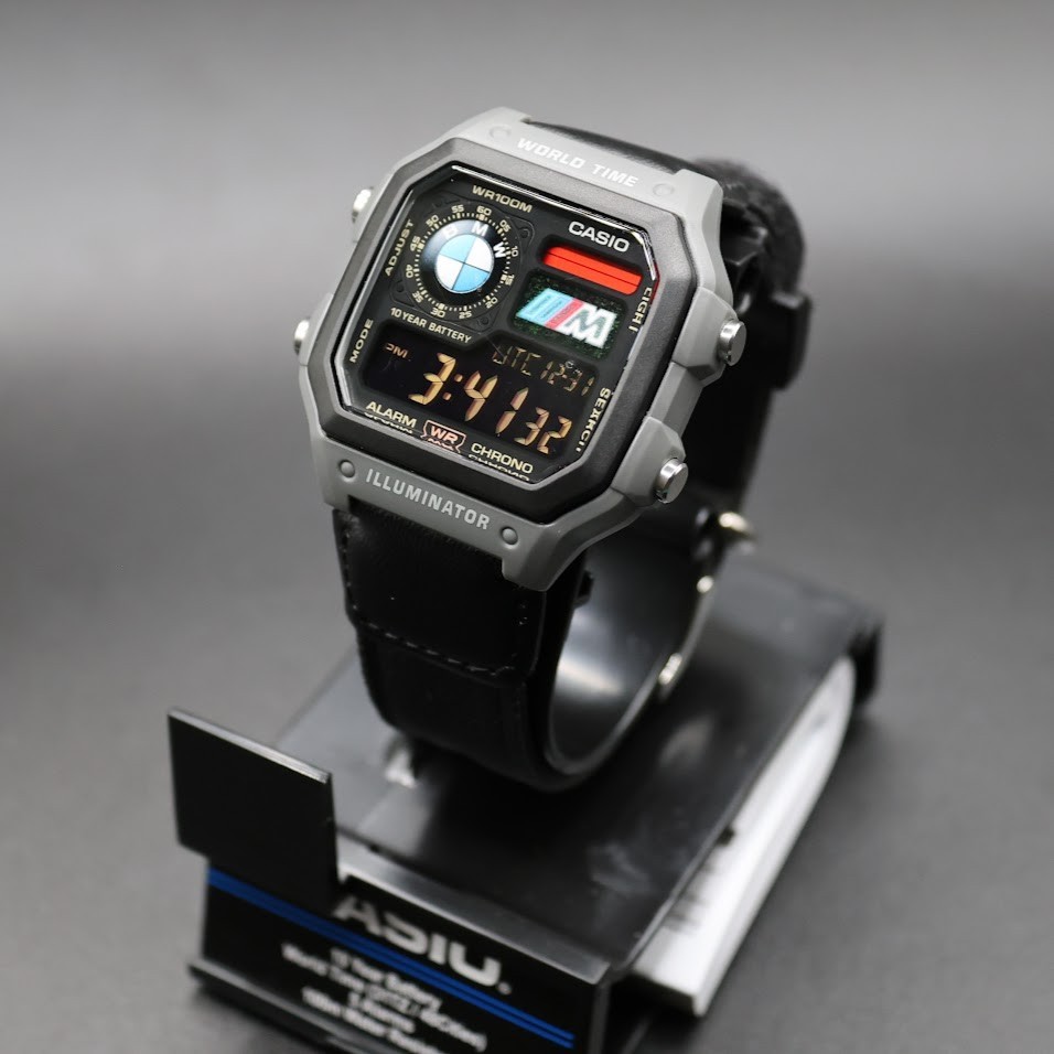 CASIO AE-1200WHUB. Royale Watch Mod. Negative Display – Hydromod