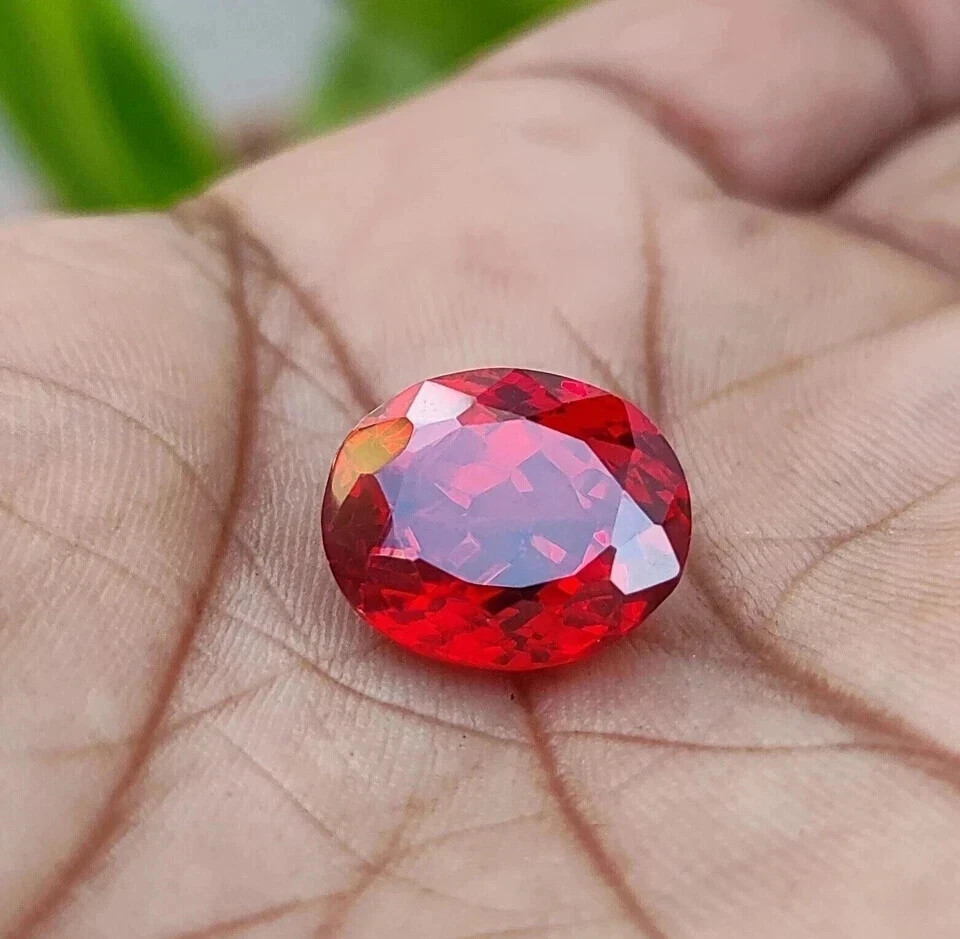 BURMA Pigeon Blood Red Ruby Unheated 10-12 Ct Natural Certified Loose Gemstone