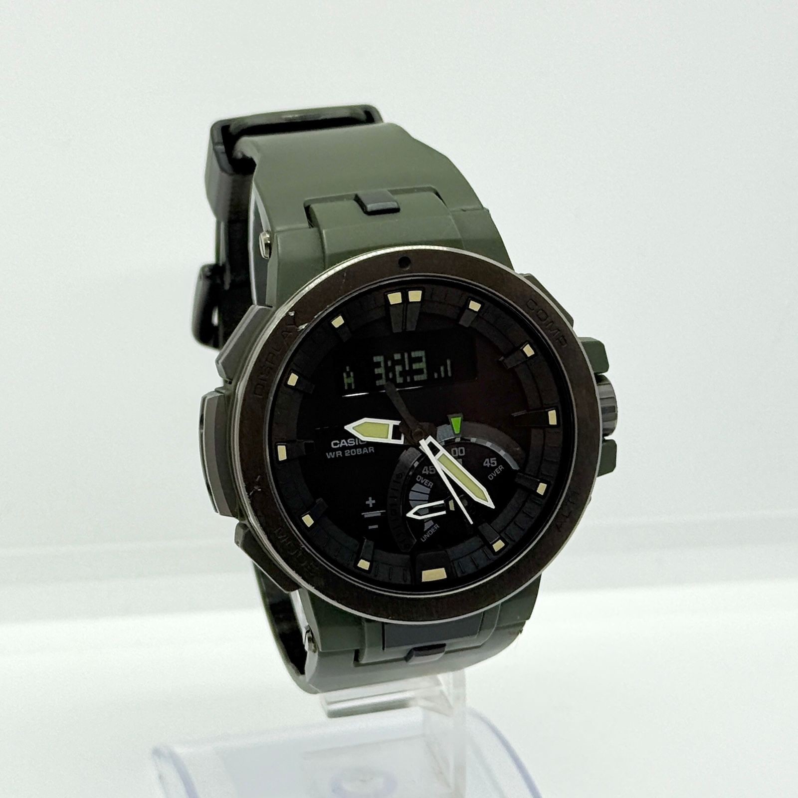 CASIO PROTREK PRW 7000 3JF Black Solar Men’s Wristwatch Working
