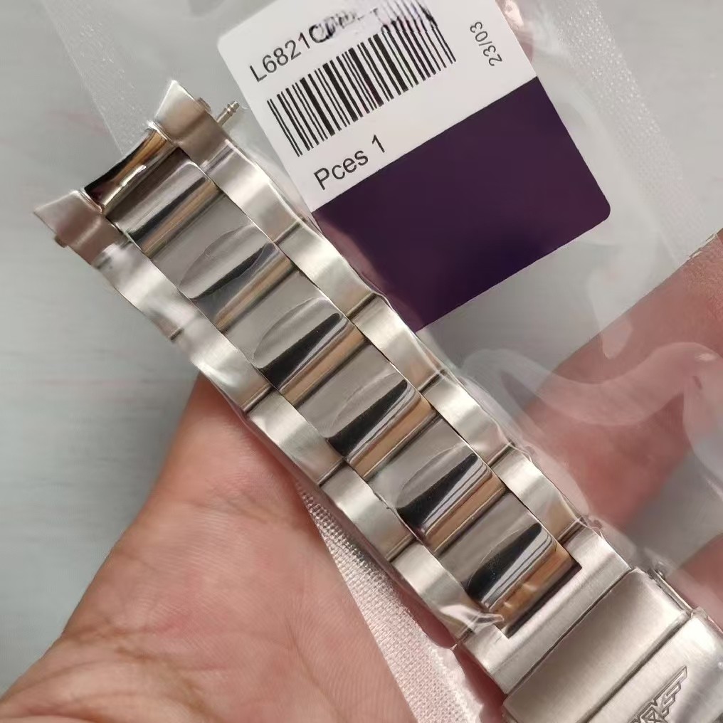 21mm Steel Bracelet Watch Band Oyster For Longines HydroConquest L3.781 L3.782.4