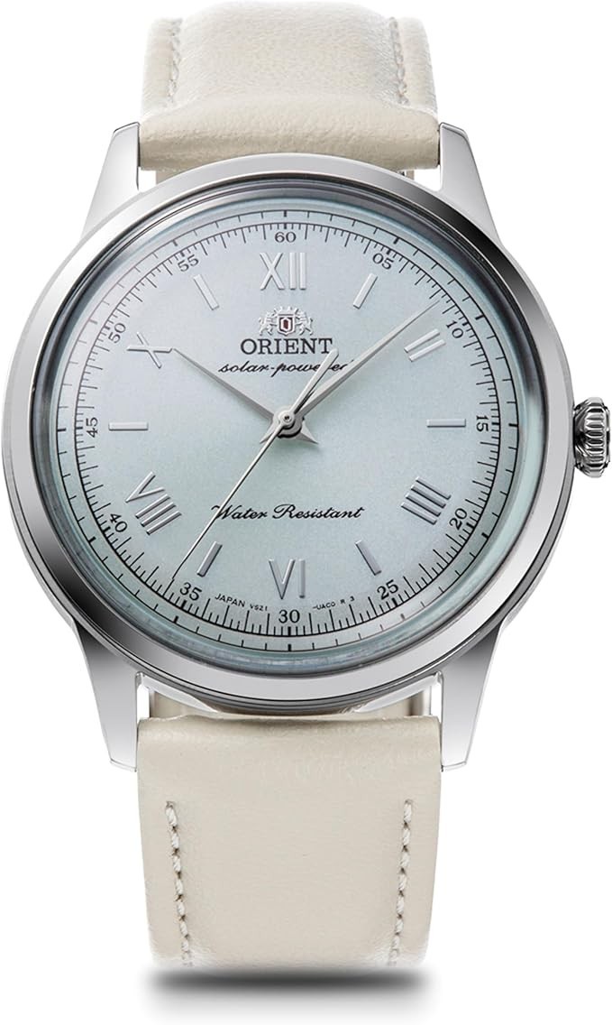 Orient Bambino 38 RN-WK0002E Solar Men Watch Made in Japan in Box