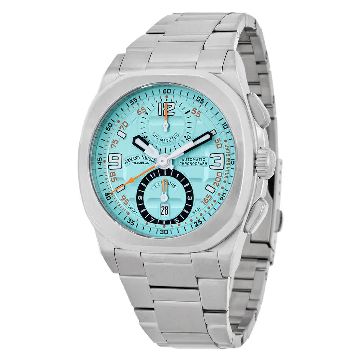 Armand Nicolet JH9 Chronograph Automatic Men’s Watch A668HAA-TO-MA4670A