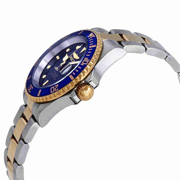 Mens Wrist Watch Time Quartz Minutes Water Resistance Rotating Stainless Steel
