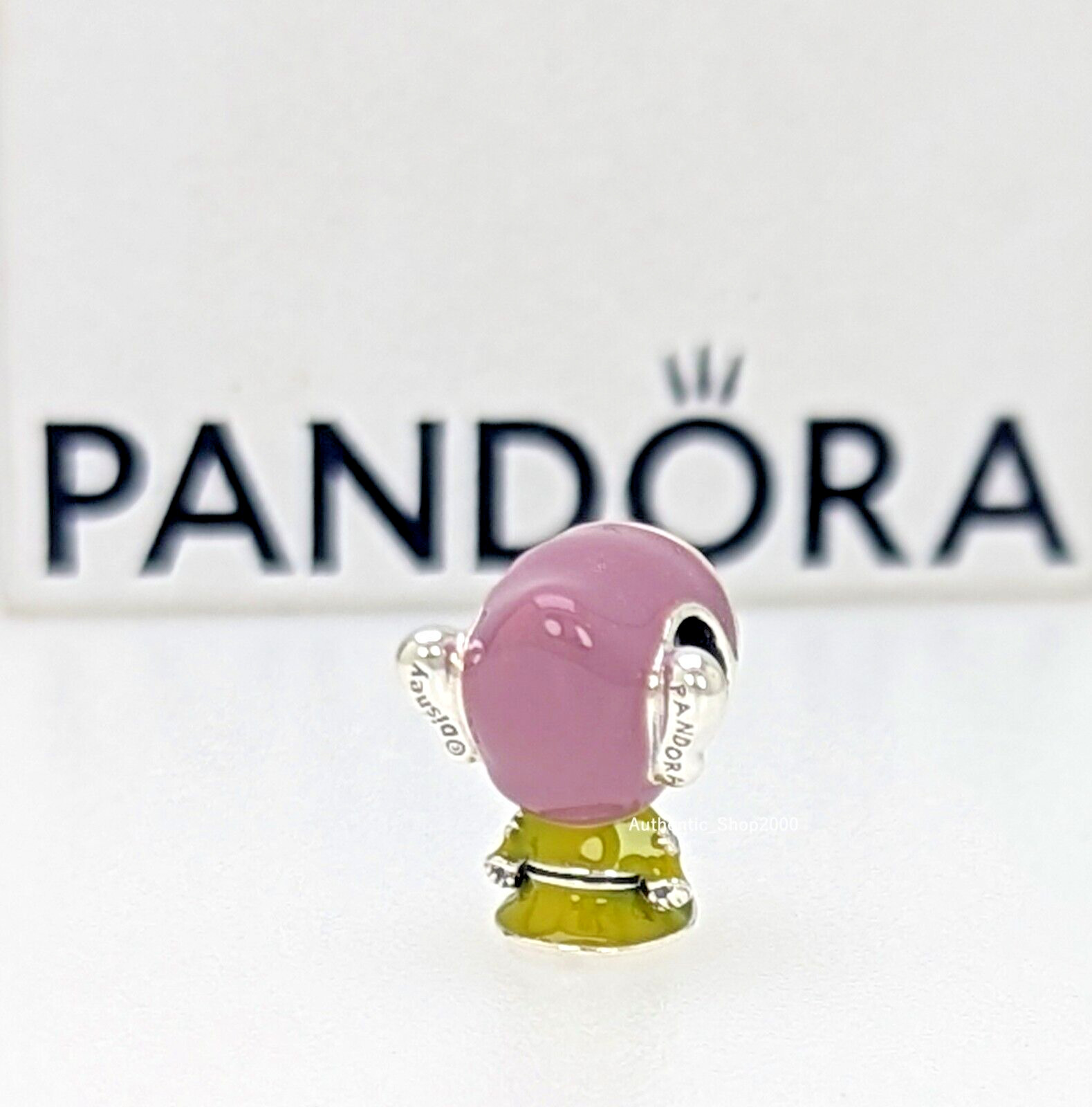 New 100% Authentic PANDORA x Disney Snow White Dopey Dwarf Charm 793749C01