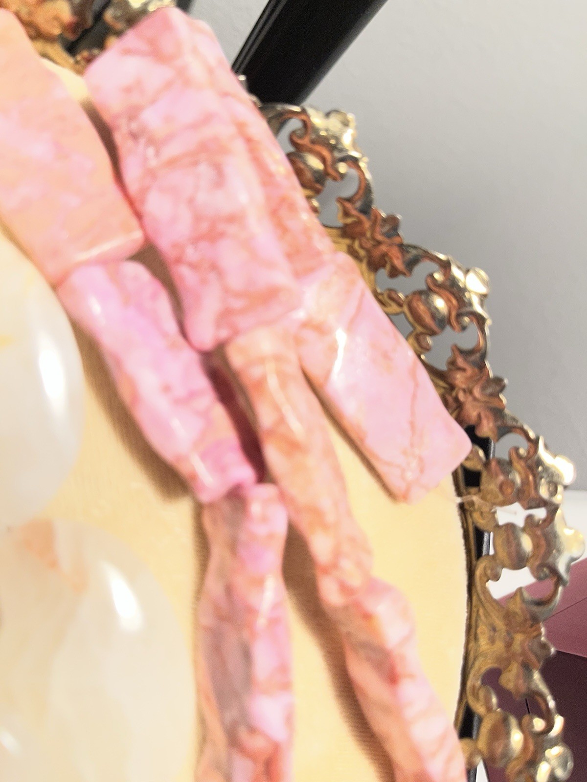 VTG To Modern Semi-Precious Gemstone Chunky Destash Lot For Jewelry/Craft Makers