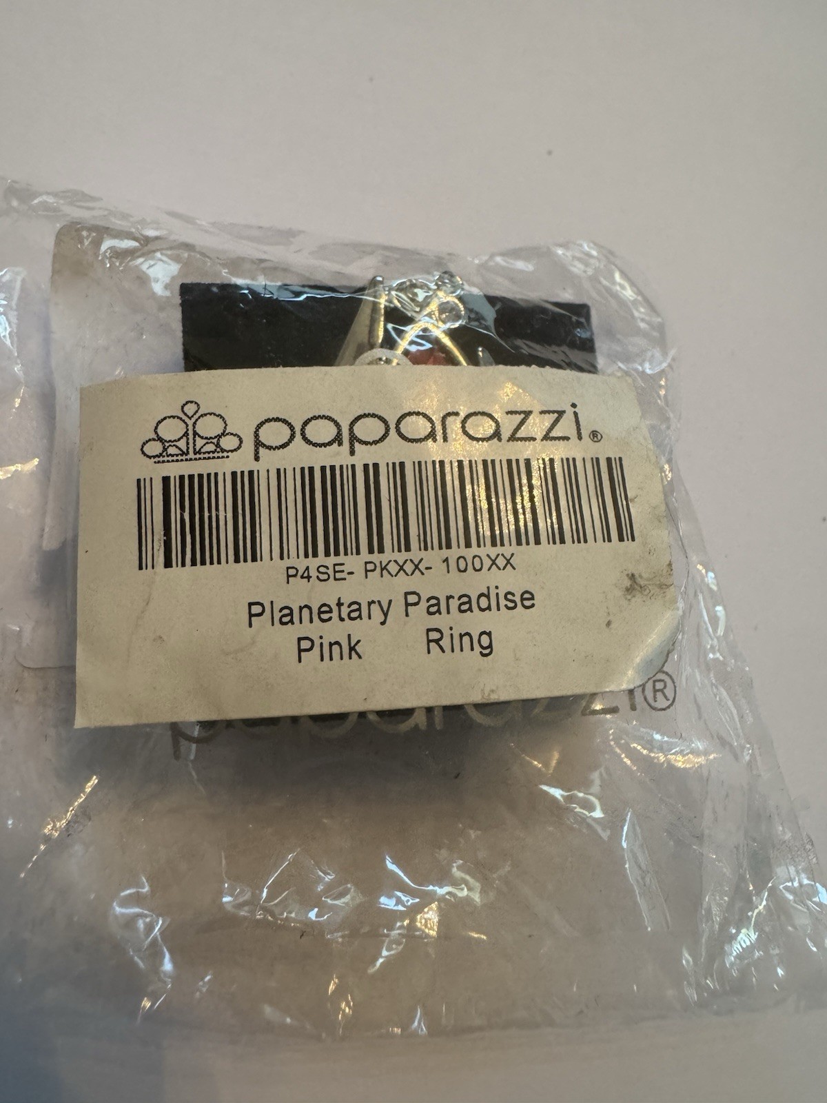 Paparazzi Planetary Paradise Pink Ring – Iridescent – Oil Spill