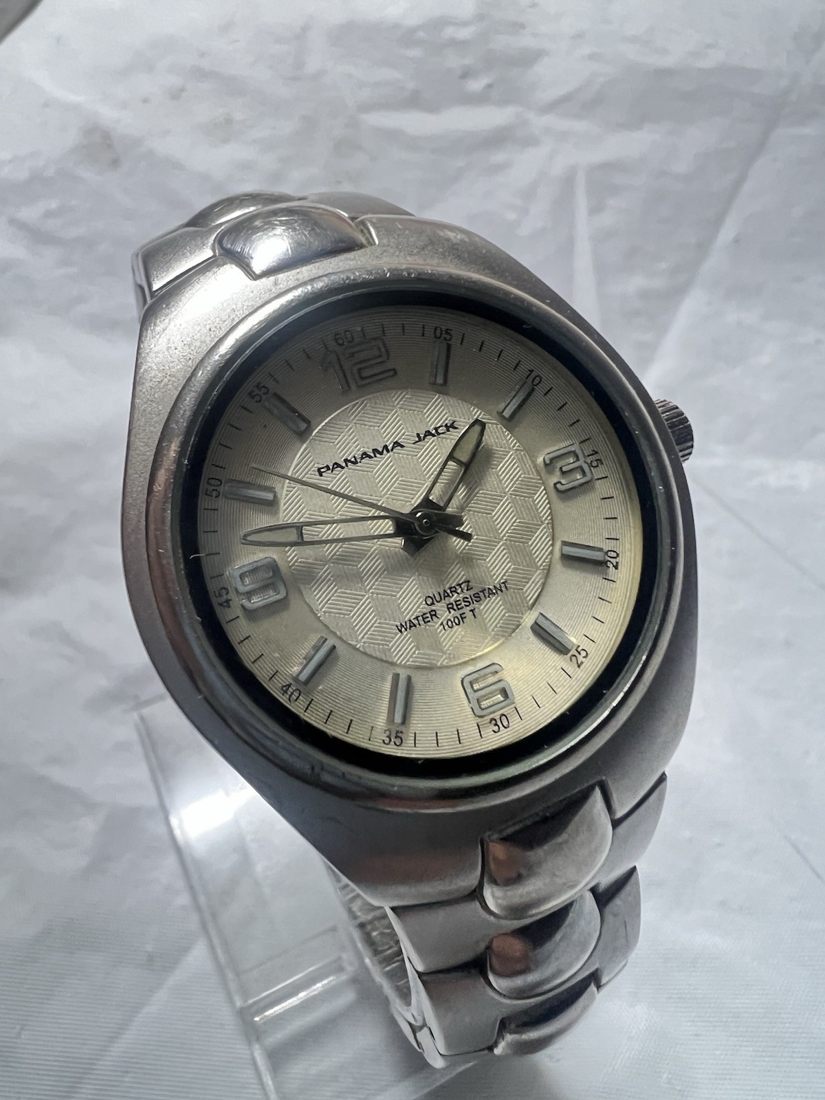 Panama Jack Men’s Watch,39mm Case,WR30M,st/steel,since 1974,V377,new Battery.
