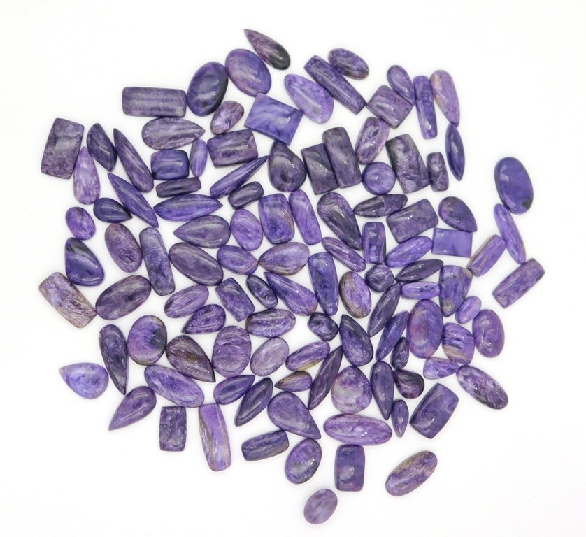 Natural Charoite Gemstone For Earring, Pendant, Necklace Jewelry Making 71901
