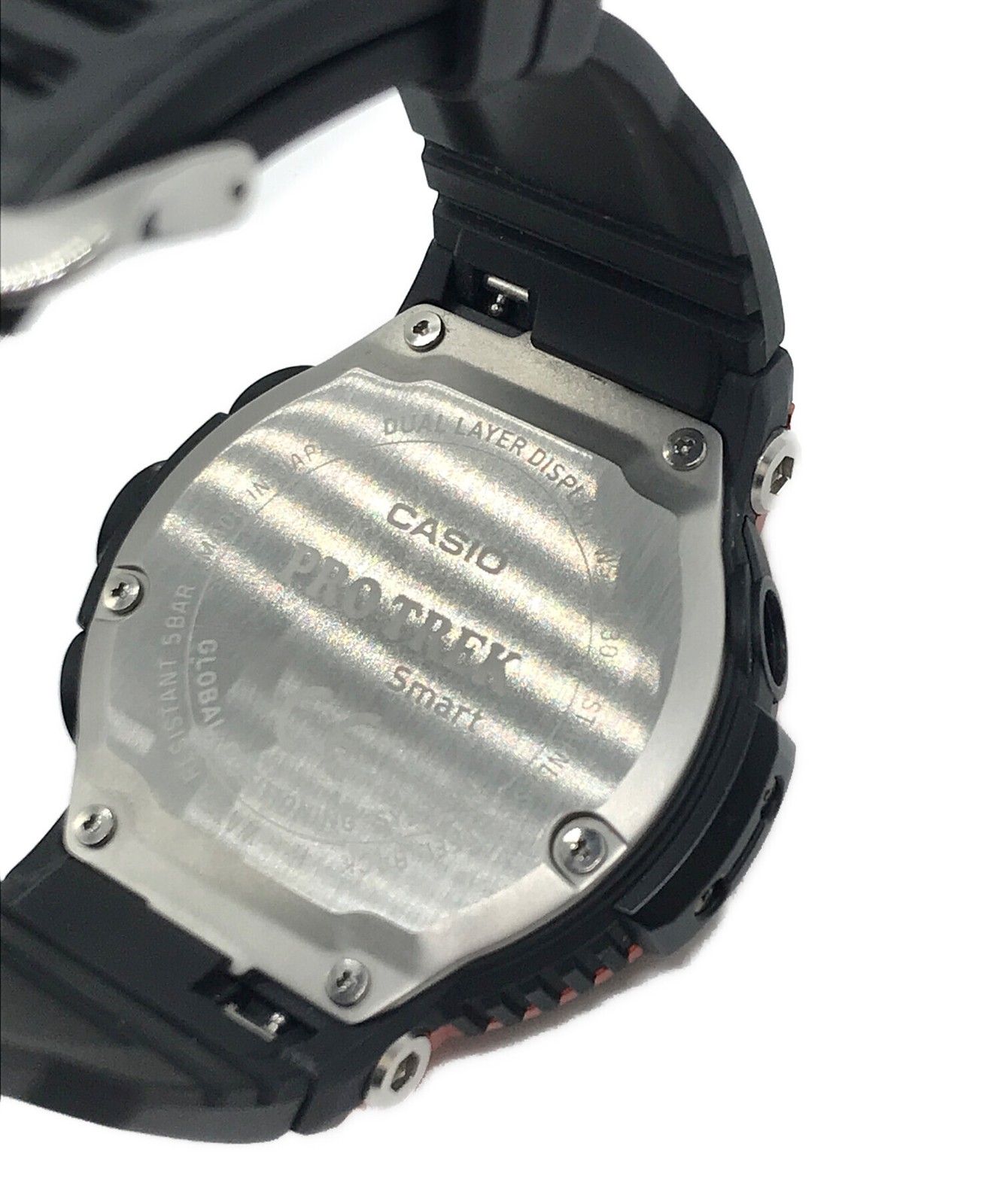 Casio WSD-F30 Smartwatch Men’s Android Wear GPS Used 5cm Screen