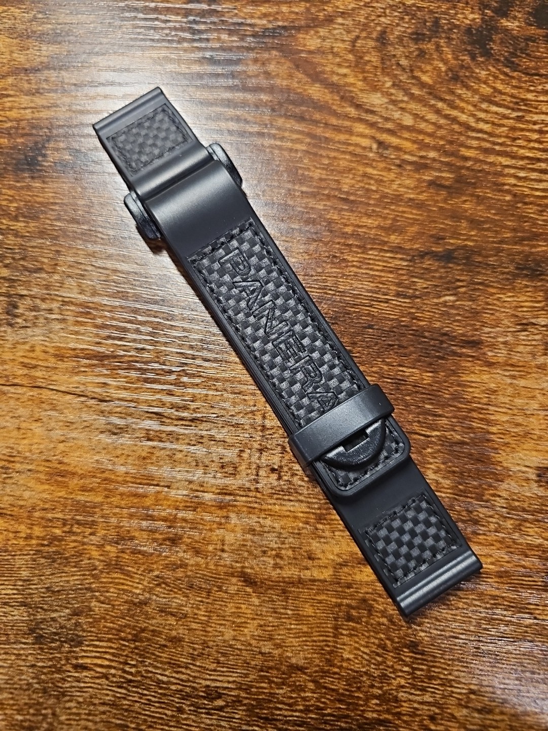 Panerai Watch 22mm Black OEM Hi-Tech Wrap Around Military Dive Strap MX0023CM