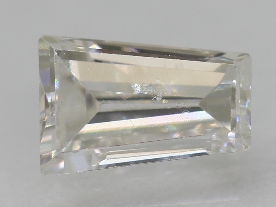 0.23 Carat D VS1 Taper Natural EARTH MINED Loose Diamond 4.56X3.13mm W VIDEO