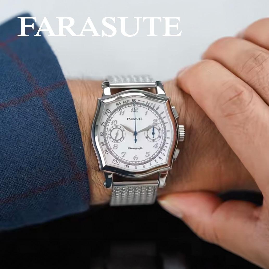 FARASUTE Chronograph Mechanical Hand-Wound Watch 2101C