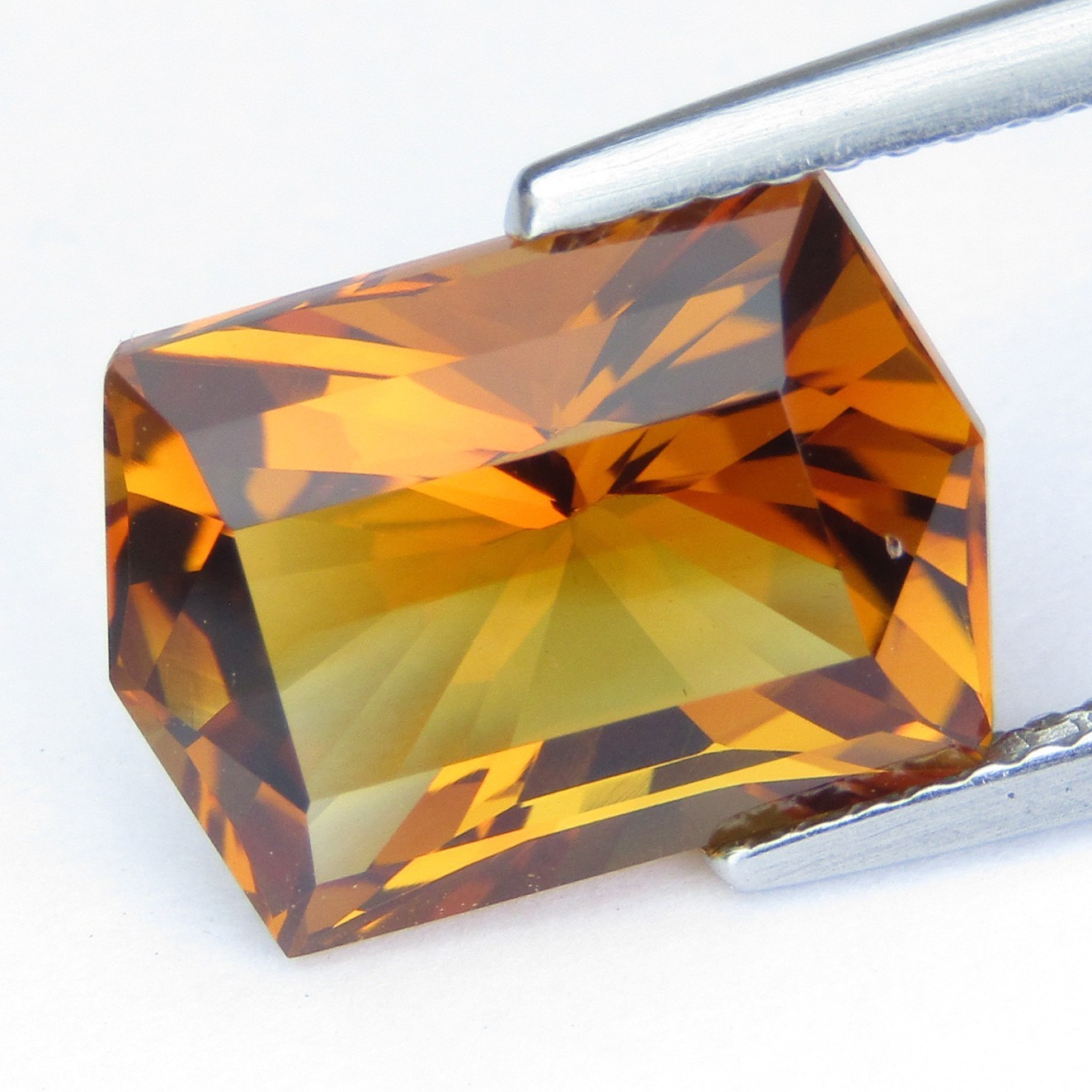 5.67Cts Fantastic Natural Citrine 13×9.3×7.7mm Fancy Cut Collection Gemstone-VDO