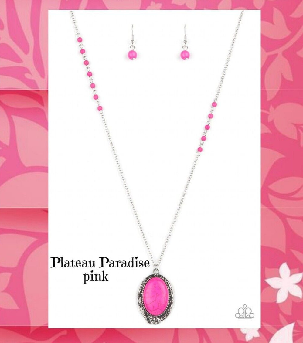 Paparazzi PLATEAU PARADISE pink necklace