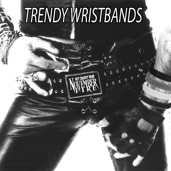 Anger Wristband Seven Deadly Sins Wrath Hate Rage Emotion Violated Blood TW002