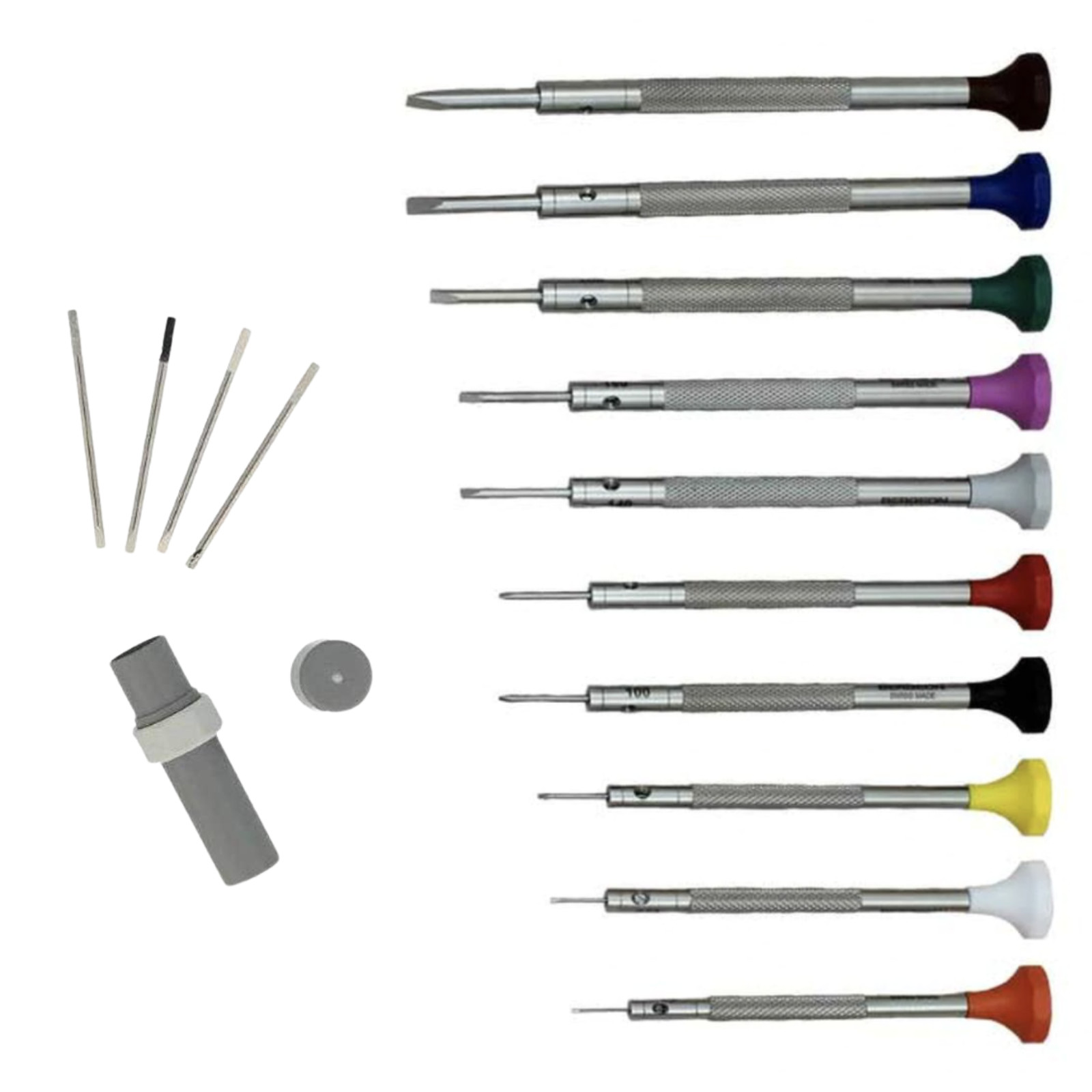 BERGEON 30081-AC10 Watchmakers Ergonomic 10 Piece Swiss Screwdriver Set AU STOCK