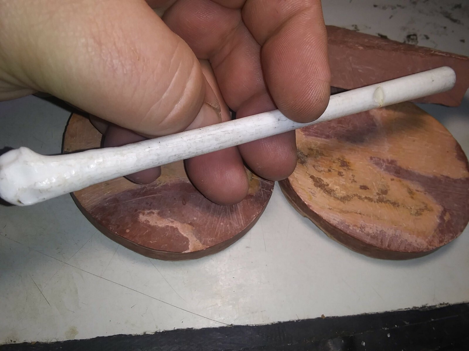 Native American Eagle Wing Bone Replica Whistle 6 inch VIDEO DIY