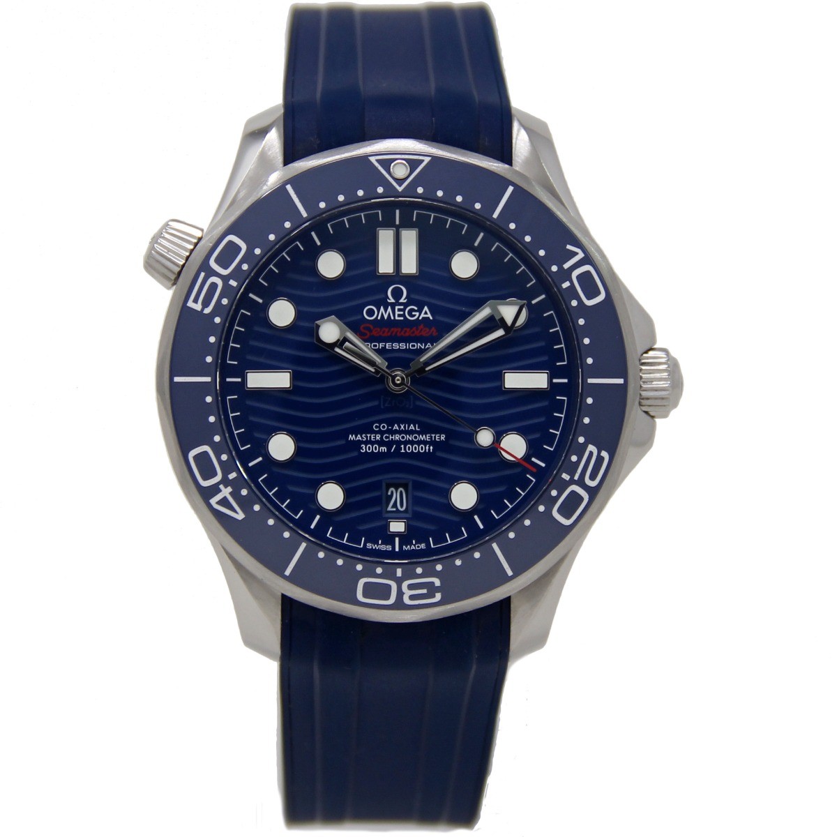Omega Seamaster Diver 300m Co-Axial Chronometer 21032422003001 BOX/PAPRS #2654-2